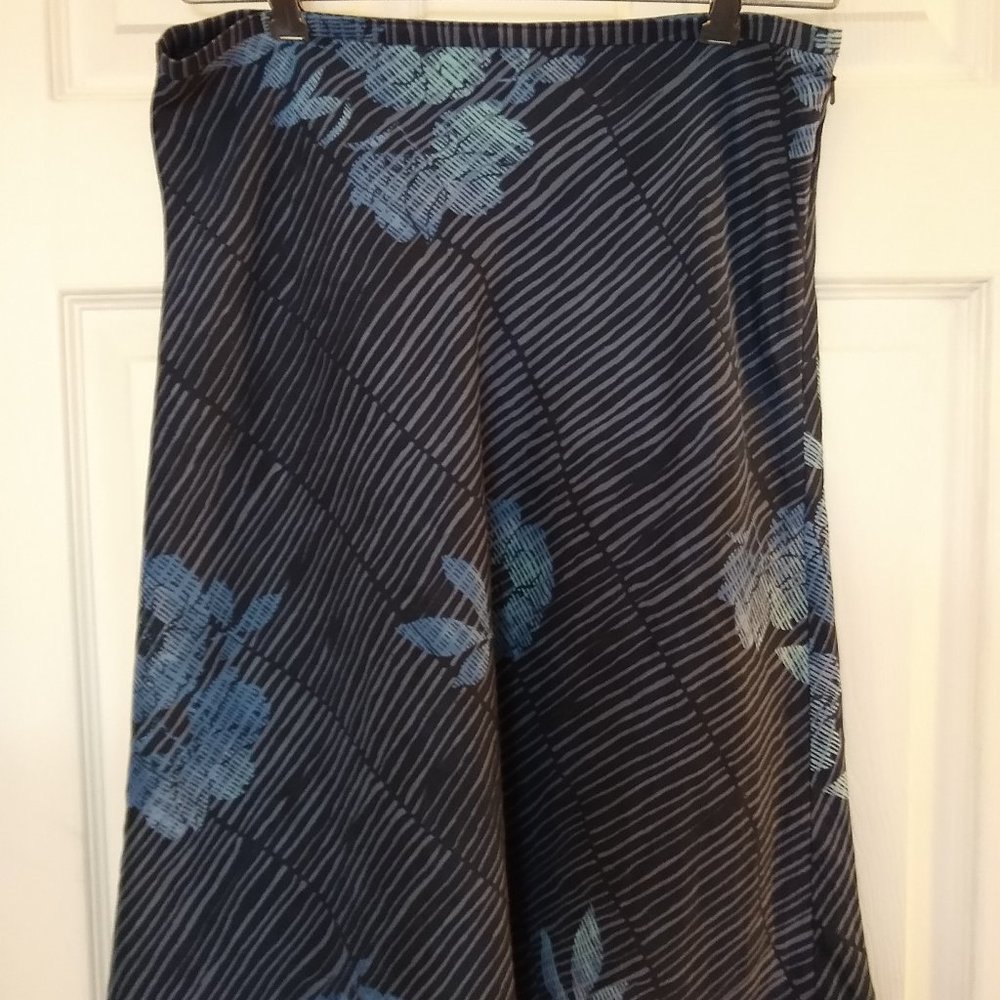 Sigrid Olsen Linen/Silk Skirt 6